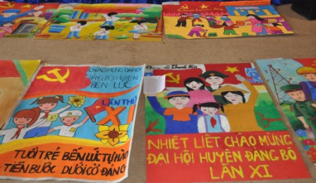 Long An: Hội trại Thanh thiếu nhi năm 2015 - “Tuổi trẻ Bến Lức tự hào tiến bước dưới cờ Đảng"